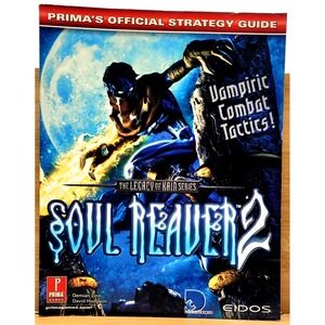 Soul Reaver 2 Prima Official Strategy‎ Guide Legacy of Kain PS2 PlayStation 2